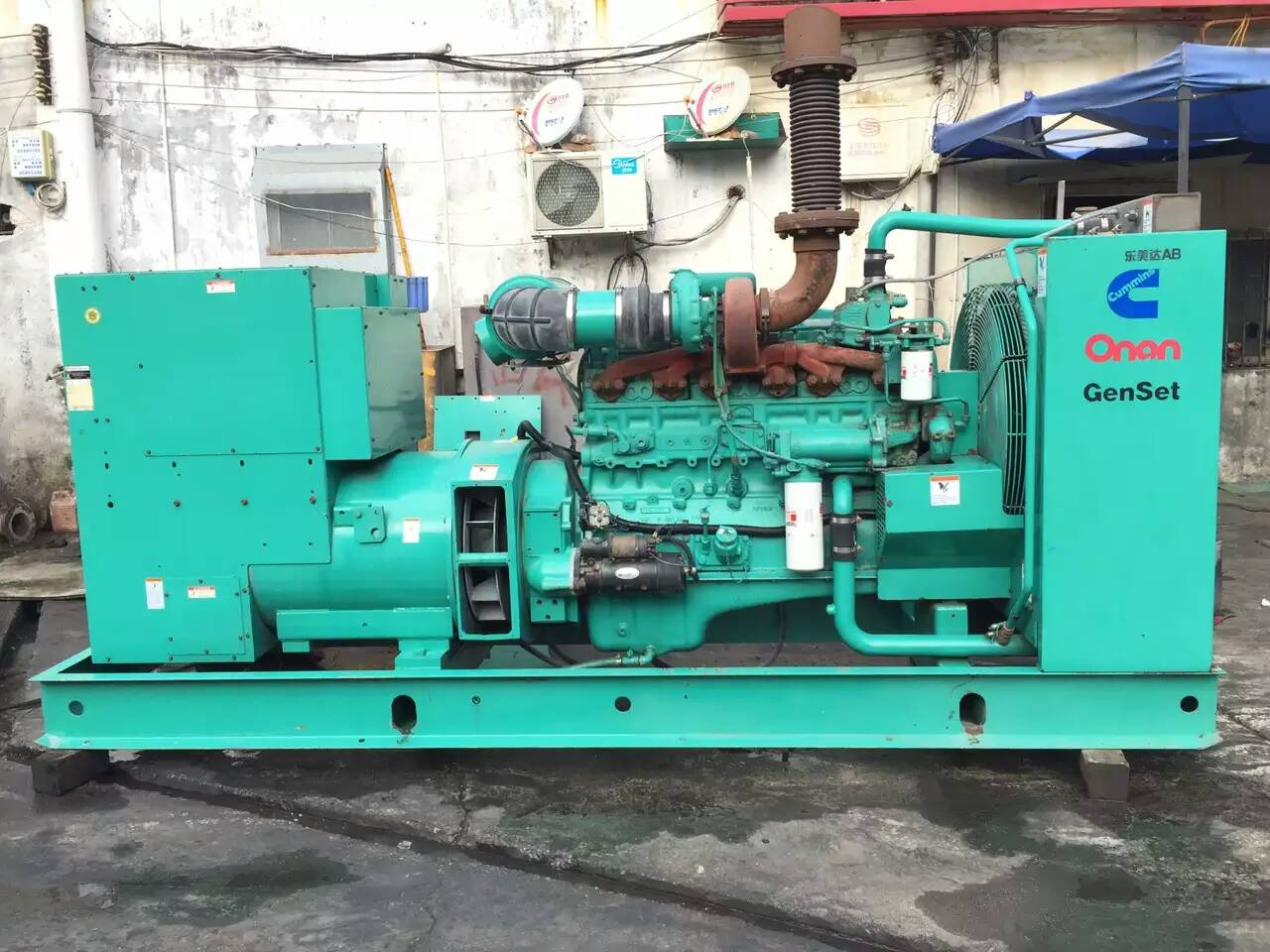 鄢陵租赁发电机-柴油发电机不正常冒烟的原因